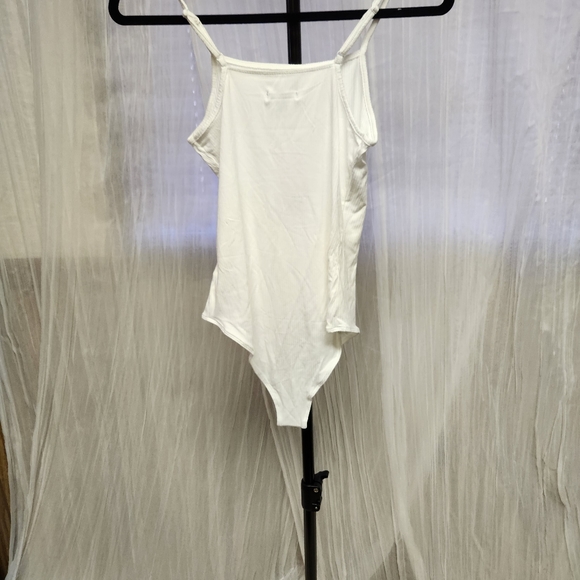 Wild Fable white cami bodysuit, size small. - Picture 2 of 4